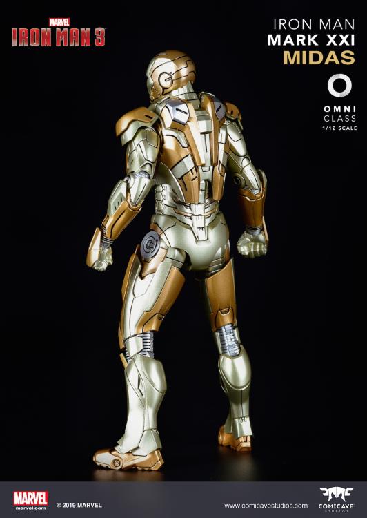 Comicave Studios 1:12 Scale Iron Man Mark XXI - Midas Collectible Figure