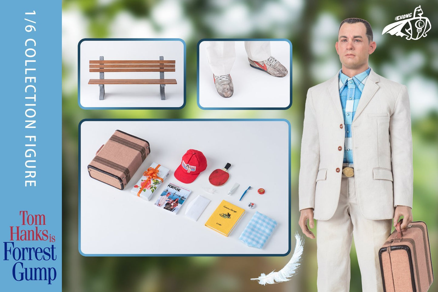 ChongToys Forrest Gump 1:6 Scale Collectible Figure