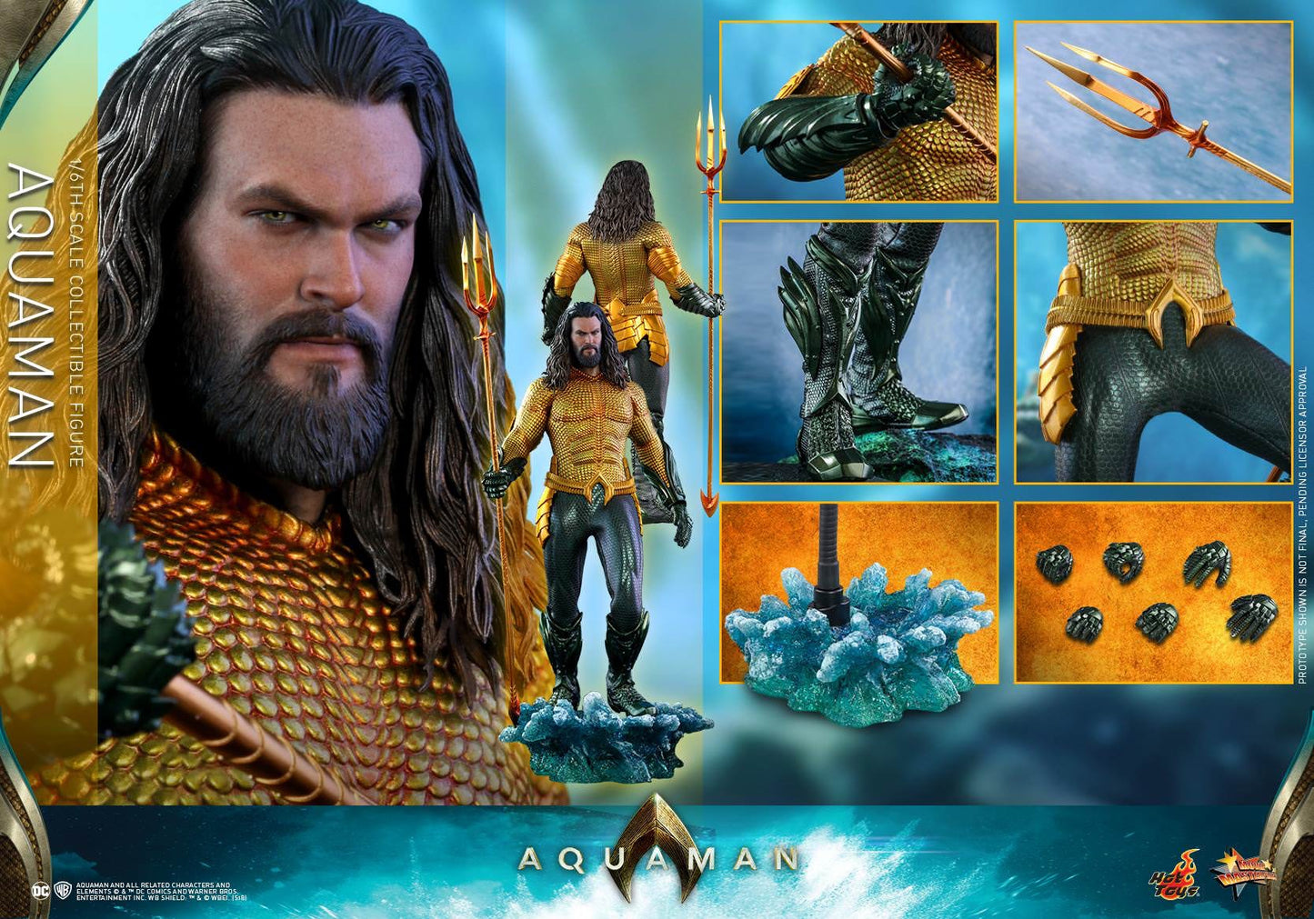 Hot Toys Aquaman - Aquaman MMS518