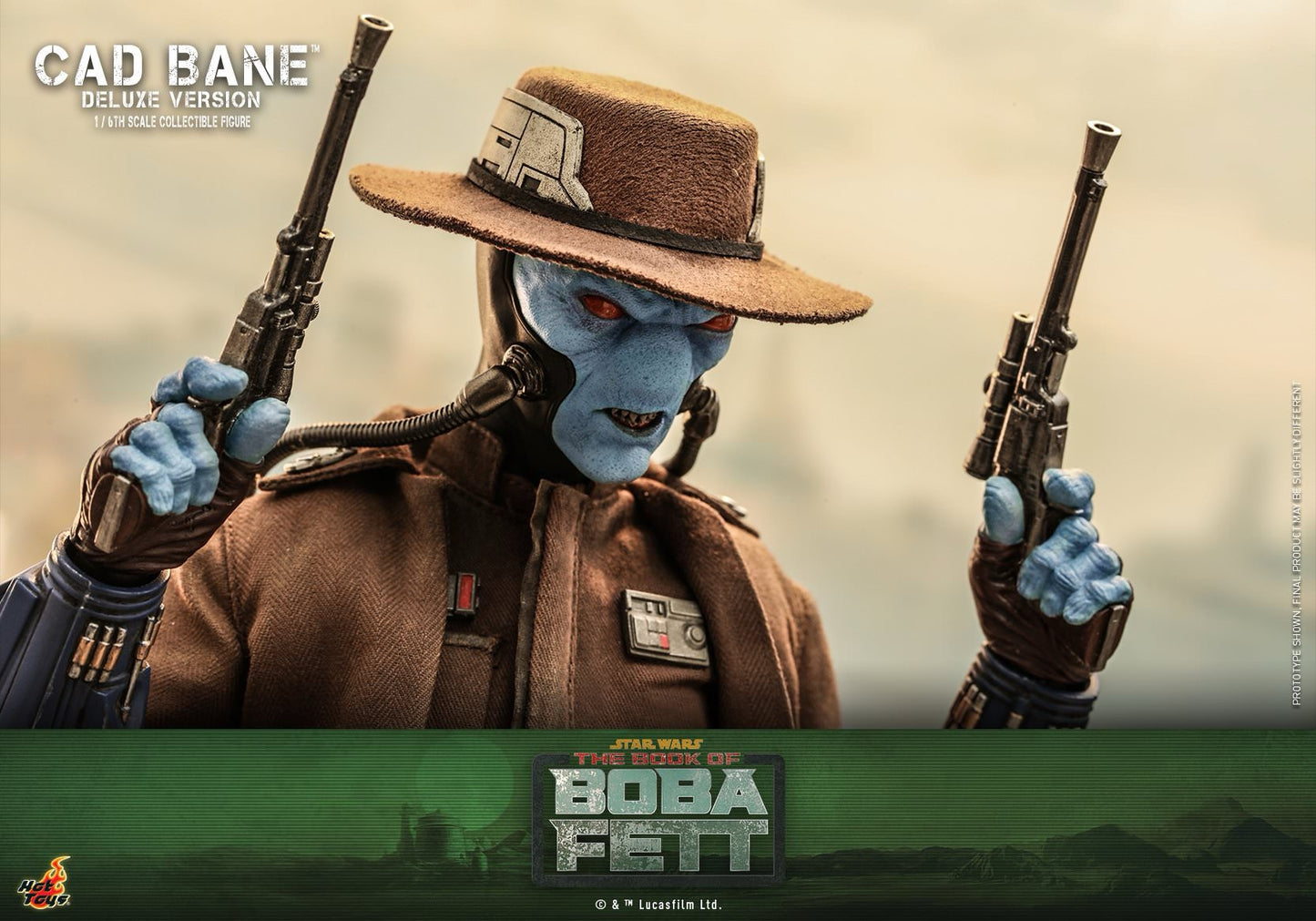 Hot Toys "Star Wars: The Book Of Boba Fett™" - Cad Bane™ 1:6th Scale Collectible Figure (Deluxe Version) TMS080