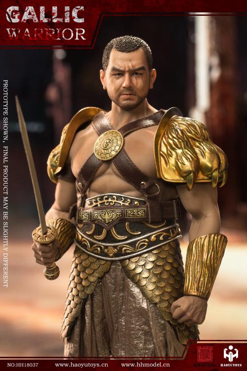 Hhmodel X Haoyutoys 1:6 Scale Imperial Army Hunting Ground Fighter-Gaul Warrior Gold Version