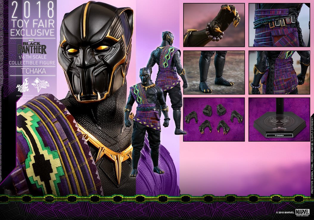 Hot Toys Black Panther - T'Chaka MMS487