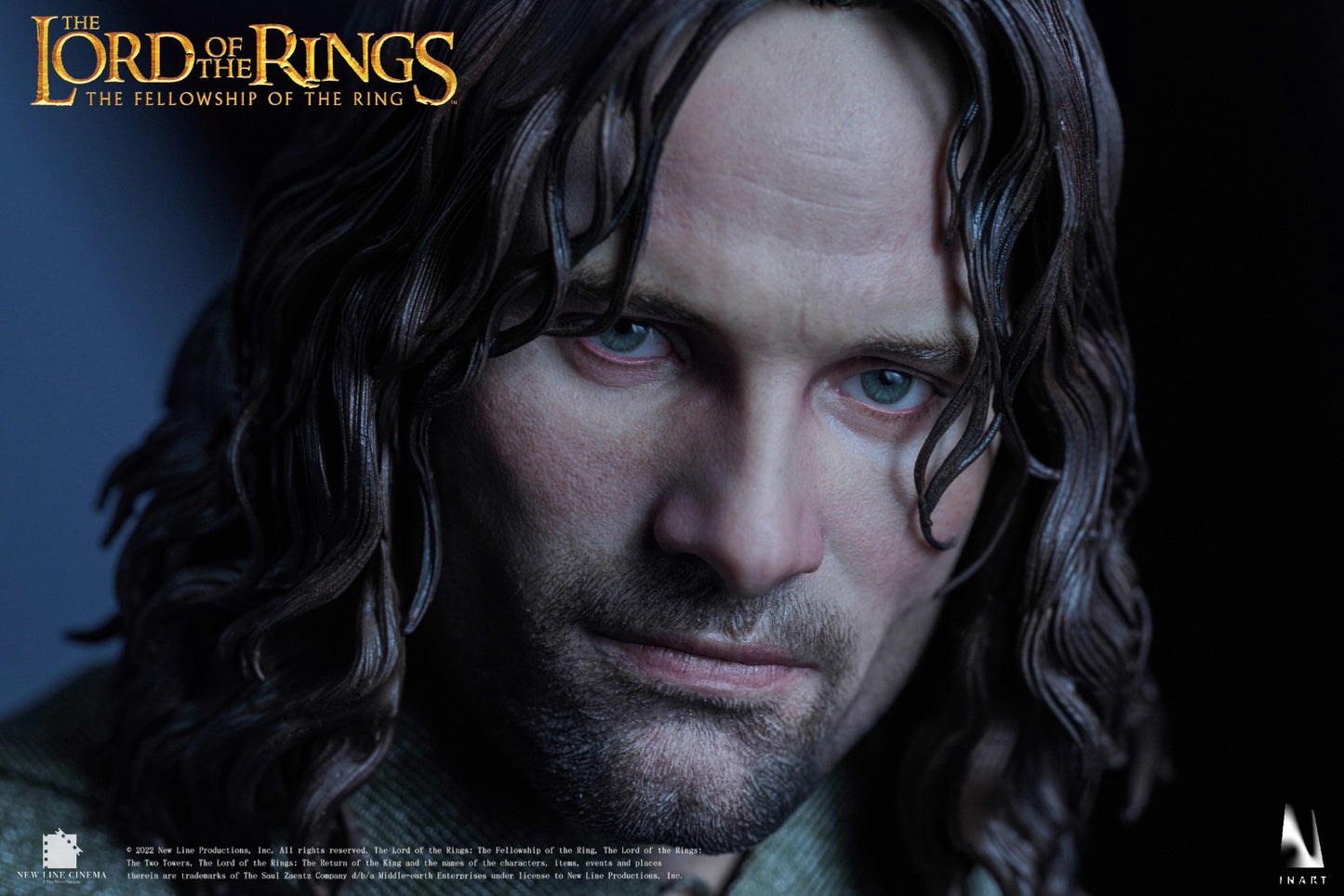 InArt The Lord Of The Rings The Fellowship Of The Ring – Aragorn 1/6th Scale Collectible Figure (Standard Version)(Sculpted Hair)