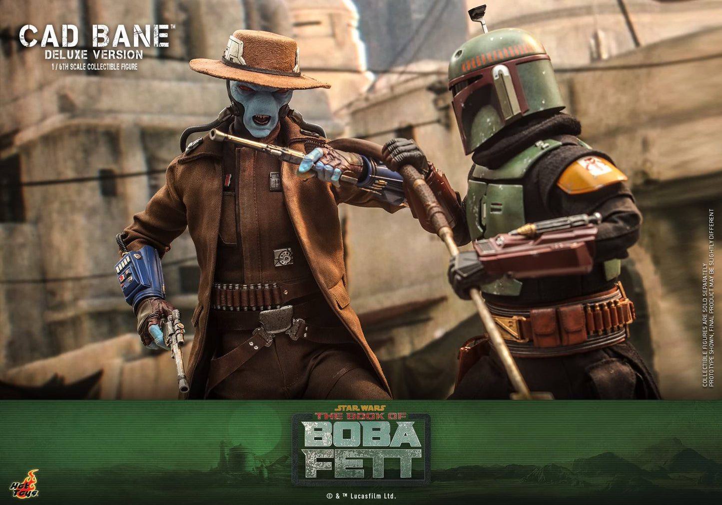 Hot Toys "Star Wars: The Book Of Boba Fett™" - Cad Bane™ 1:6th Scale Collectible Figure (Deluxe Version) TMS080