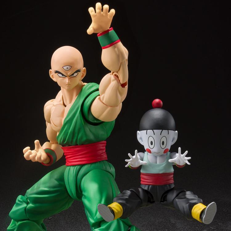 Bandai Spirits Dragon Ball Z S.H.Figuarts Tien and Chiaotzu Exclusive Set