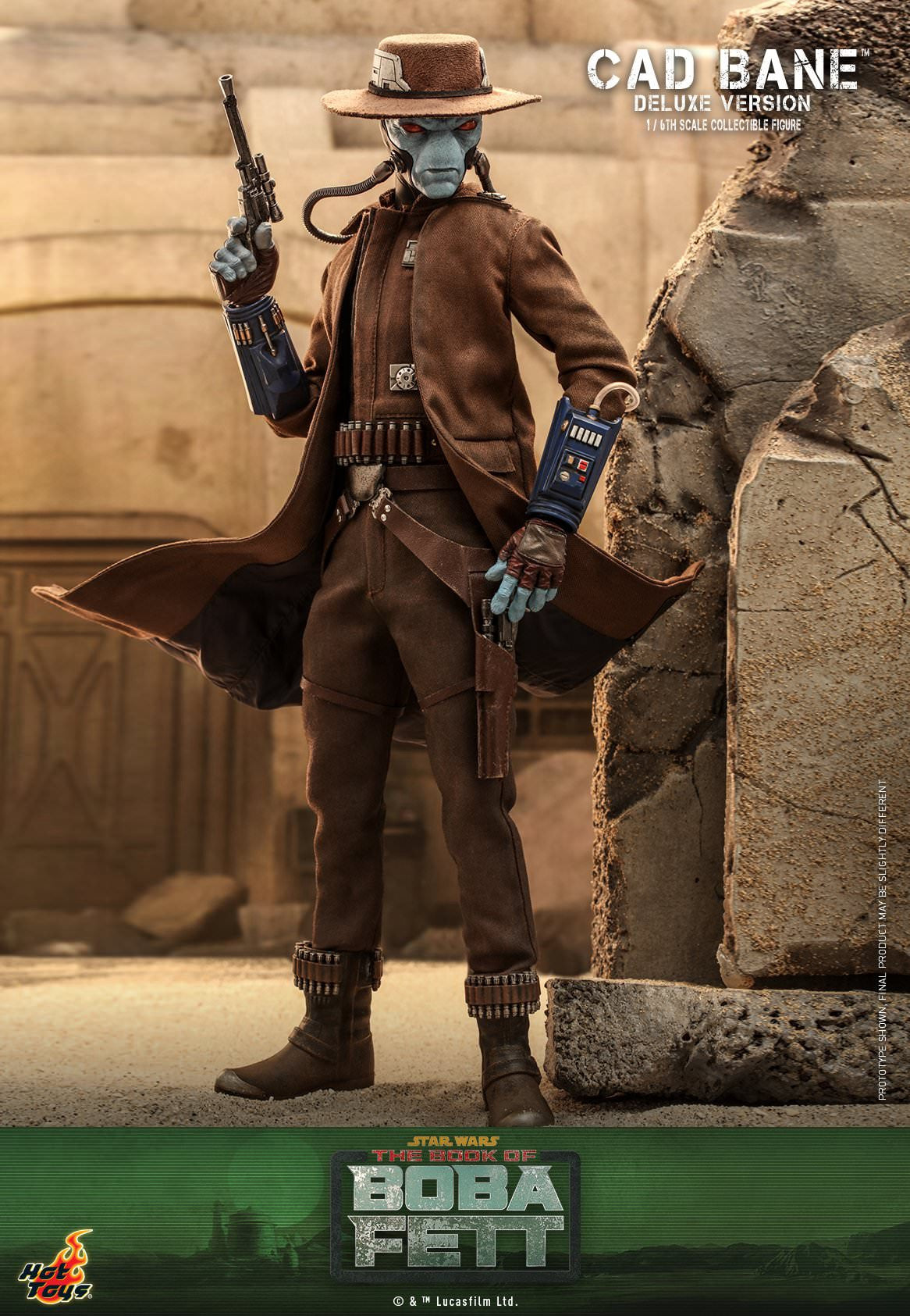 Hot Toys "Star Wars: The Book Of Boba Fett™" - Cad Bane™ 1:6th Scale Collectible Figure (Deluxe Version) TMS080