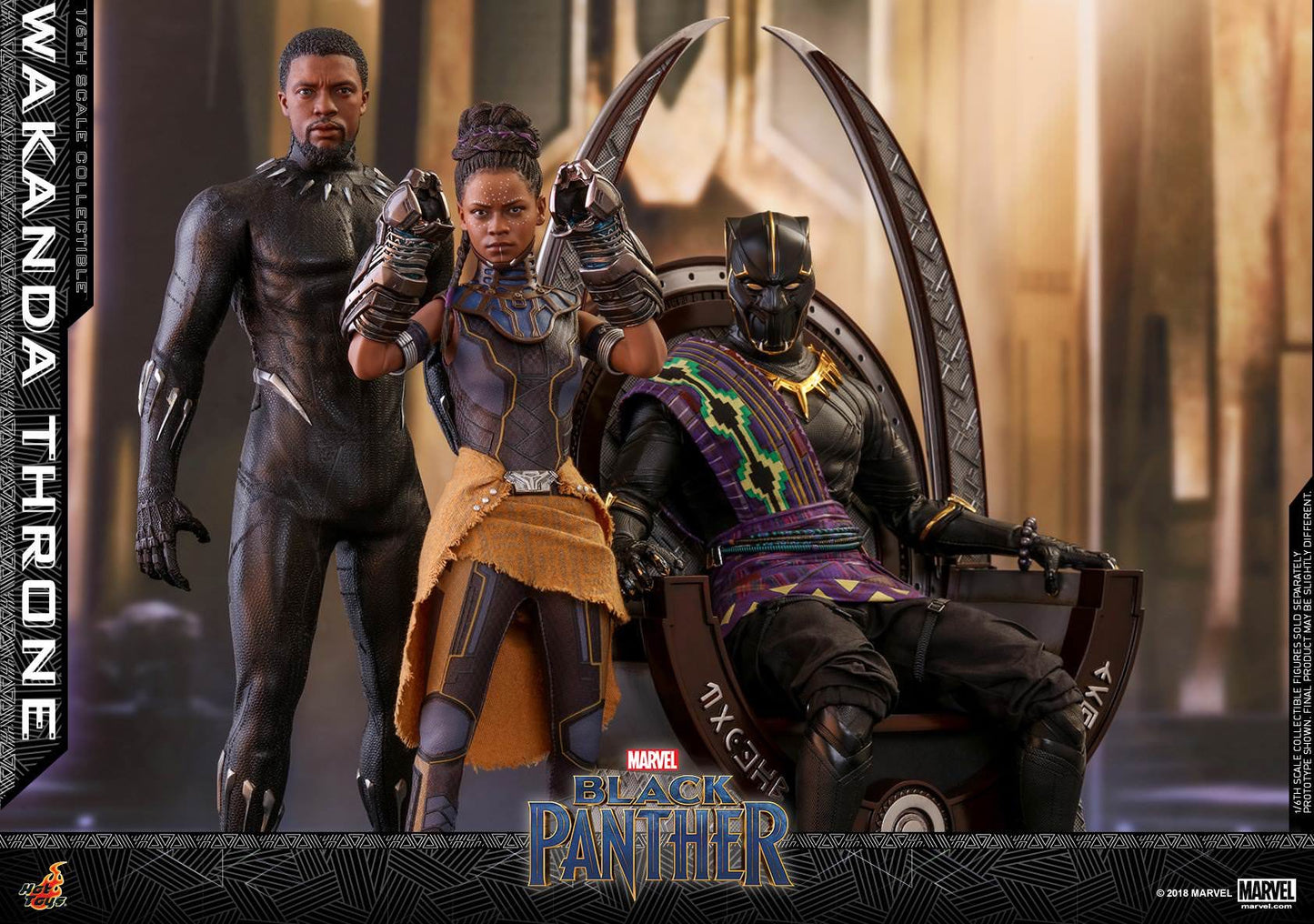 Hot Toys Black Panther - Wakanda Throne ACS005 (Refurbished Items)