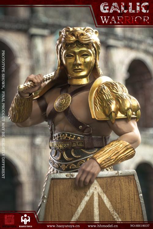 Hhmodel X Haoyutoys 1:6 Scale Imperial Army Hunting Ground Fighter-Gaul Warrior Gold Version