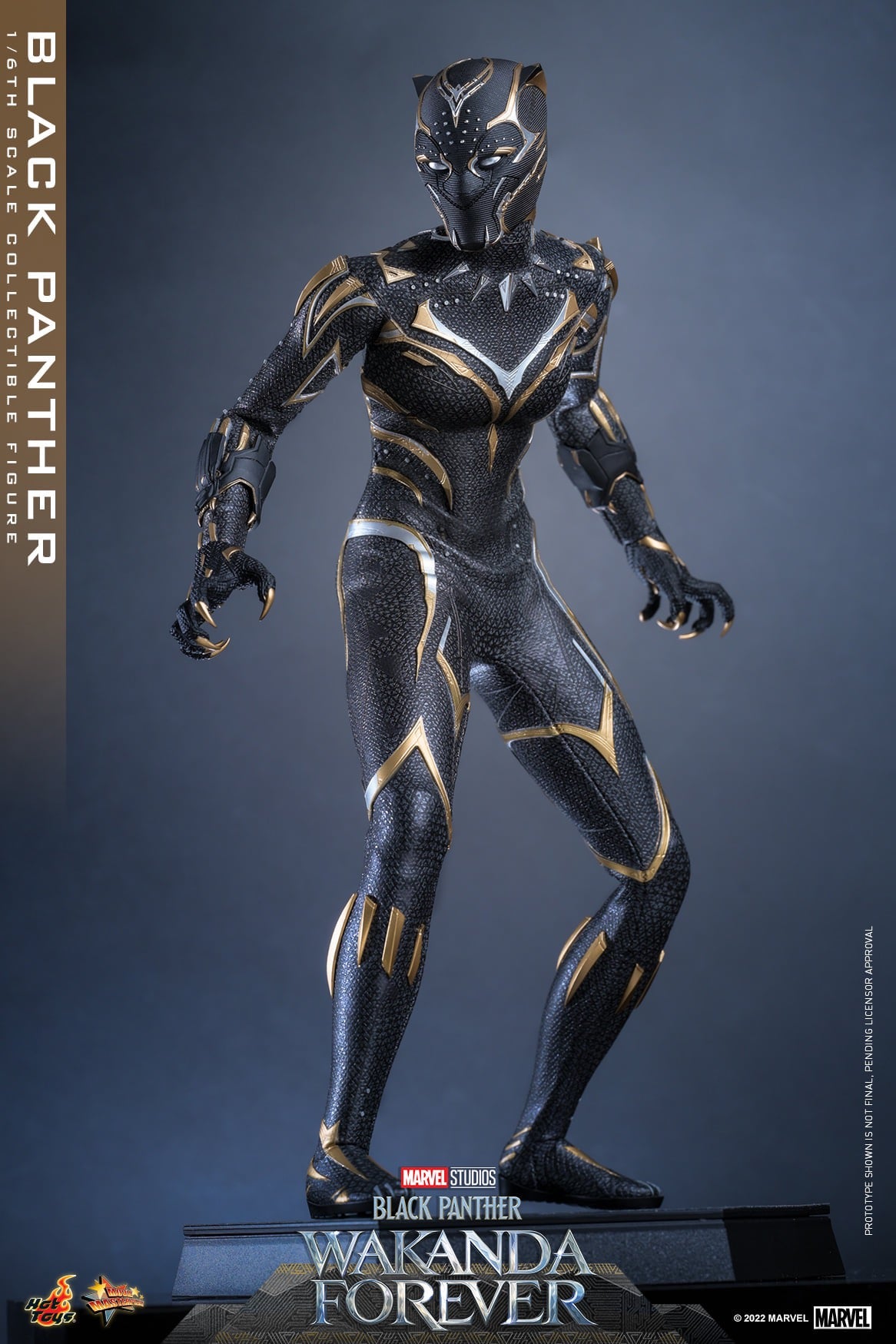 Hot Toys Black Panther: Wakanda Forever - Black Panther 1:6  Scale Collectible Figure MMS675