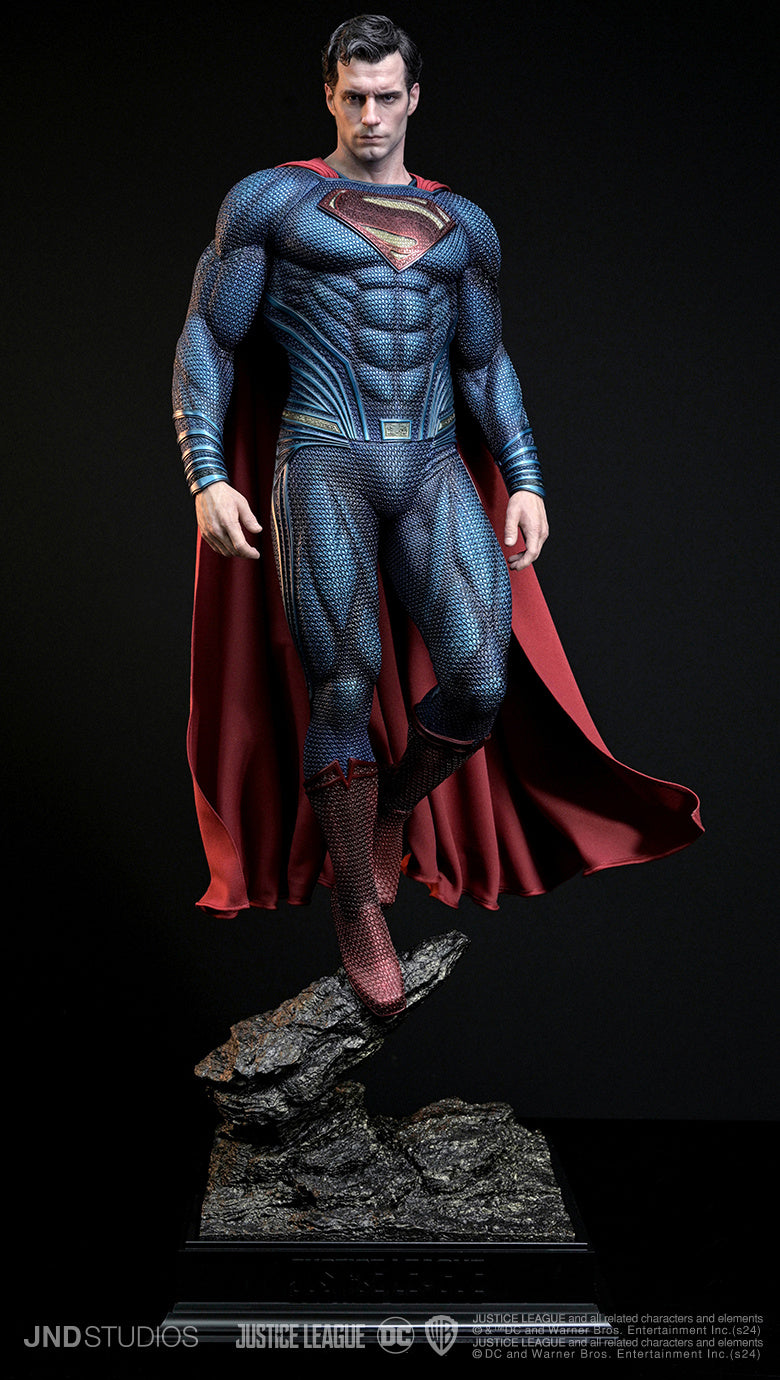 JND Studios Superman 1:3 Scale Hyperreal Movie Statue (Color Red)(Without Bust)