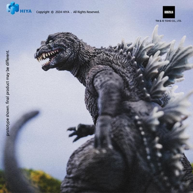 HIYA Toys "Exquisite Basic Series Godzilla, Mothra and King Ghidorah Giant Monsters All-Out Attack (2001) Godzilla 7" Collectible Figure HIYA-G2001