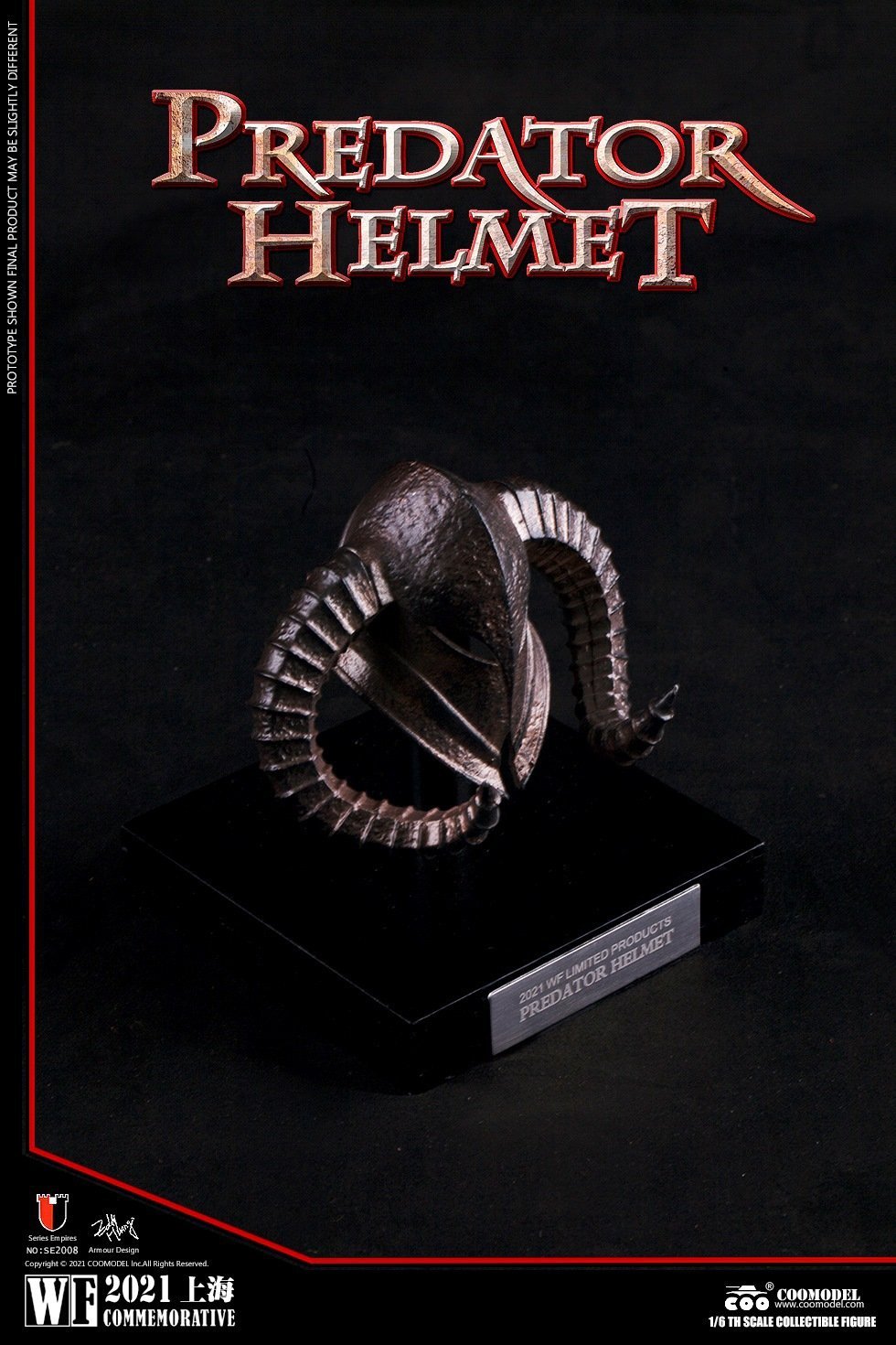 Coomodel 1:6 Predator Helmet (Wf Version)