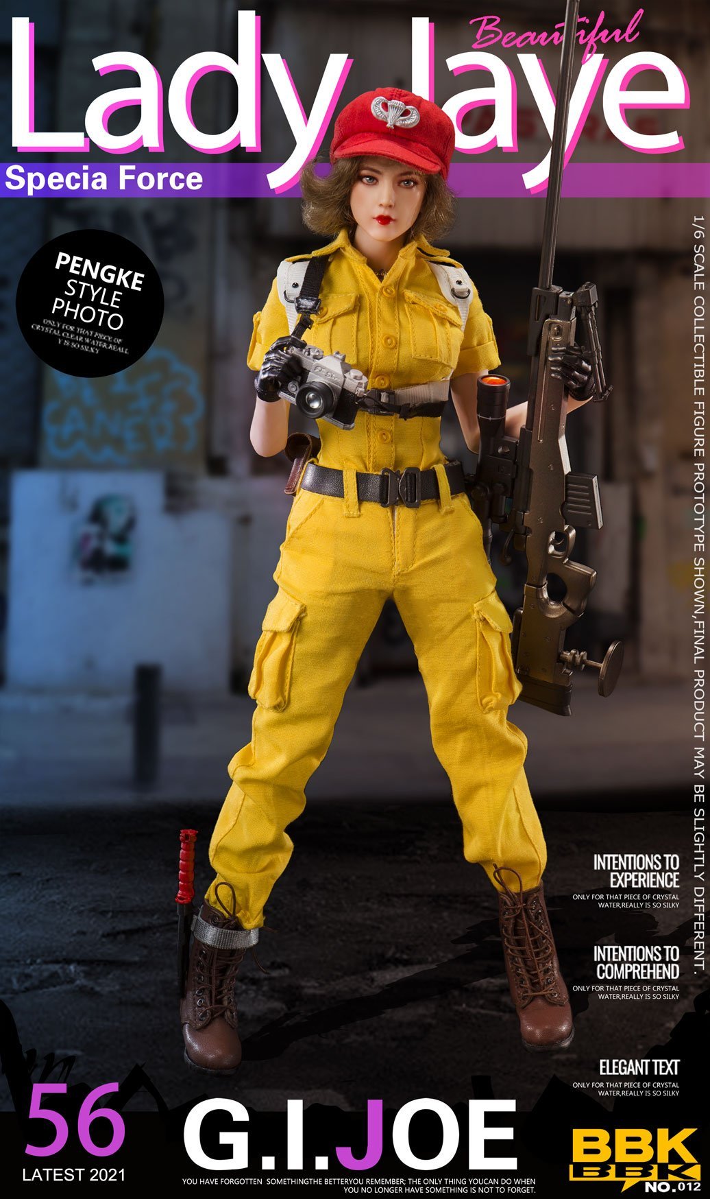 BBK BBK012 1/6 Scale Lady Jaye figure