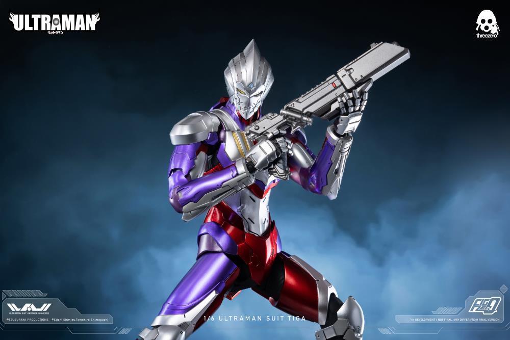 Threezero Ultraman Suit TIGA 1/6 Scale Collectible Figure