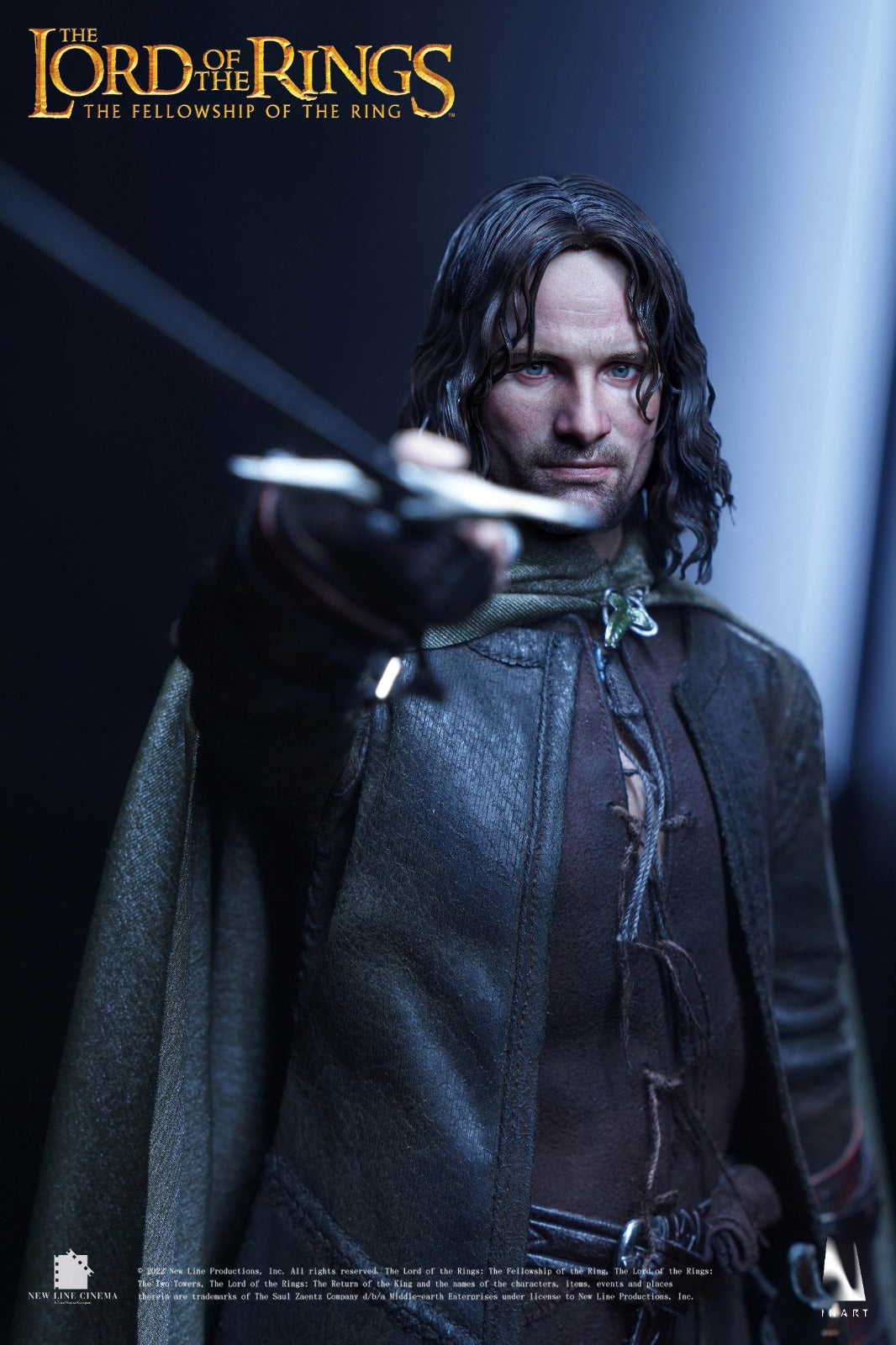 InArt The Lord Of The Rings The Fellowship Of The Ring – Aragorn 1/6th Scale Collectible Figure (Standard Version)(Sculpted Hair)