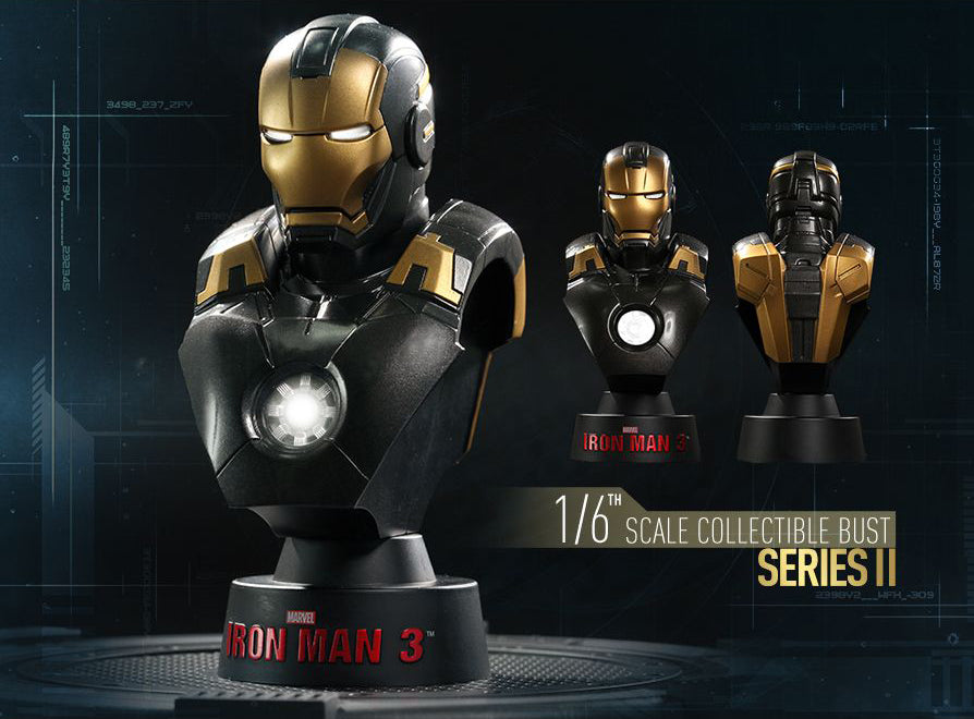 Hot Toys Iron Man 3 Collectible Bust Series II 1/6th Scale Collectible Bust