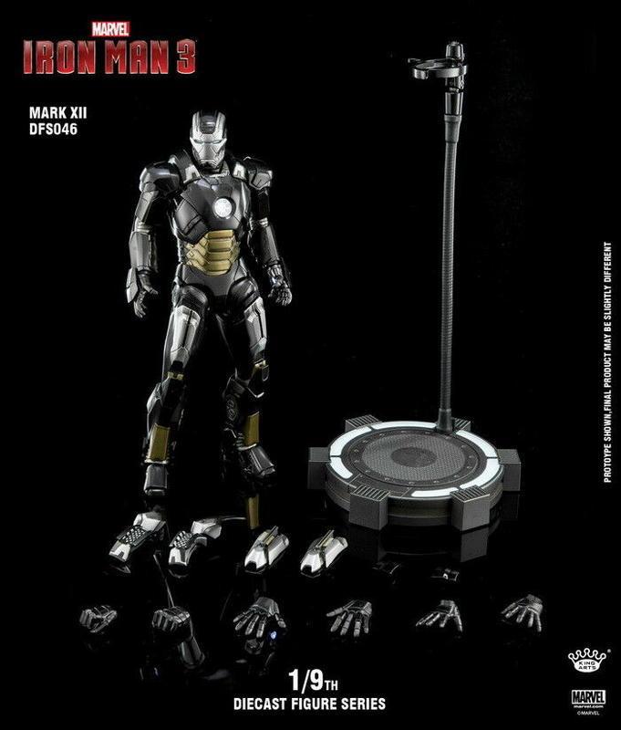 King Arts 1:9 Scale Iron Man Mark XII Collectible Figure