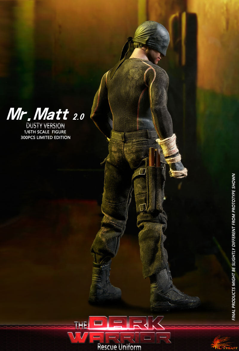 Hot Heart The Dark Warrior – Rescue Uniform (Dusty Version) 1:6 Scale Collectible Figure