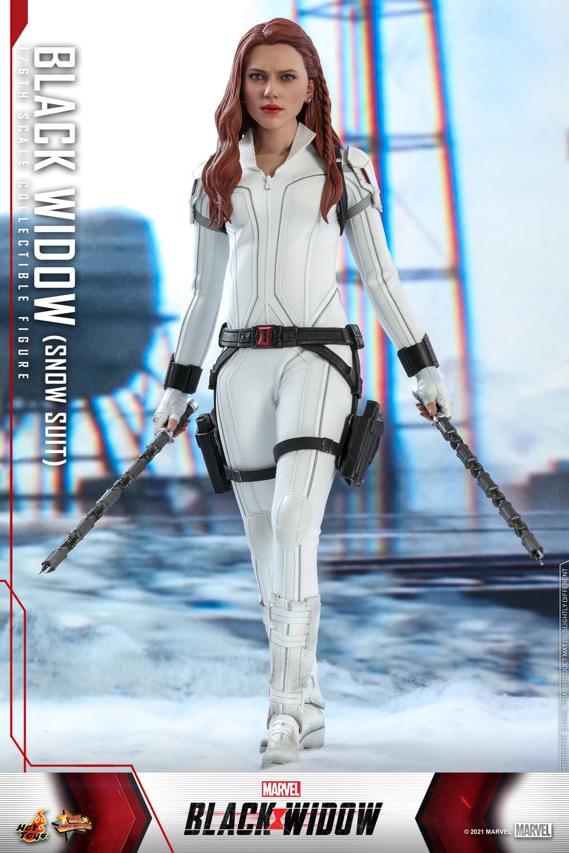 Hot Toys Black Widow - 1/6th scale Black Widow (Snow Suit) Collectible Figure MMS601