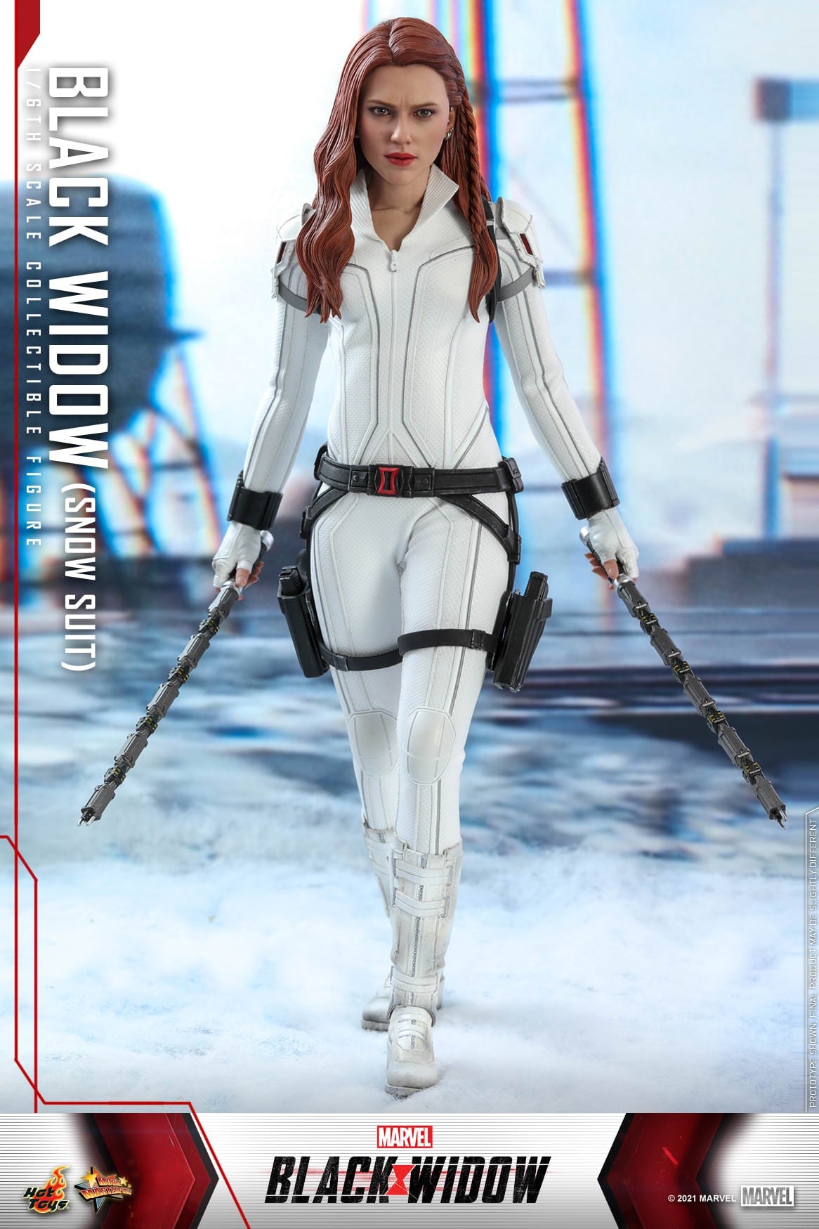 Hot Toys Black Widow - 1/6th scale Black Widow (Snow Suit) Collectible Figure MMS601