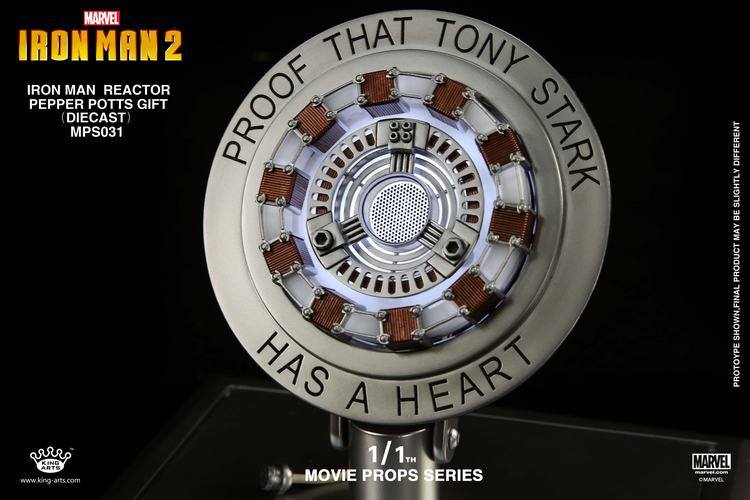 King Arts Iron Man Reactor - Pepper Potts Gift (1:1 Scale) Life-Size Diecast Replica MPS031