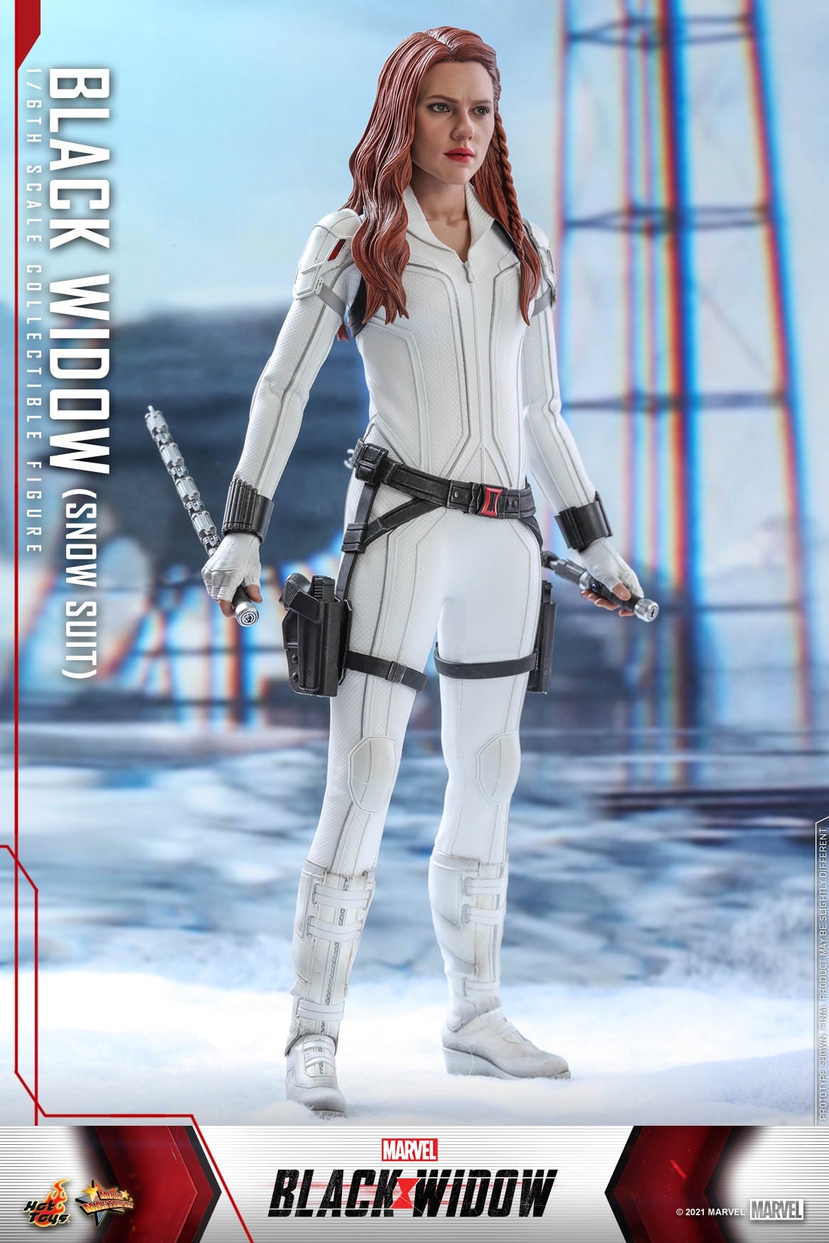 Hot Toys Black Widow - 1/6th scale Black Widow (Snow Suit) Collectible Figure MMS601