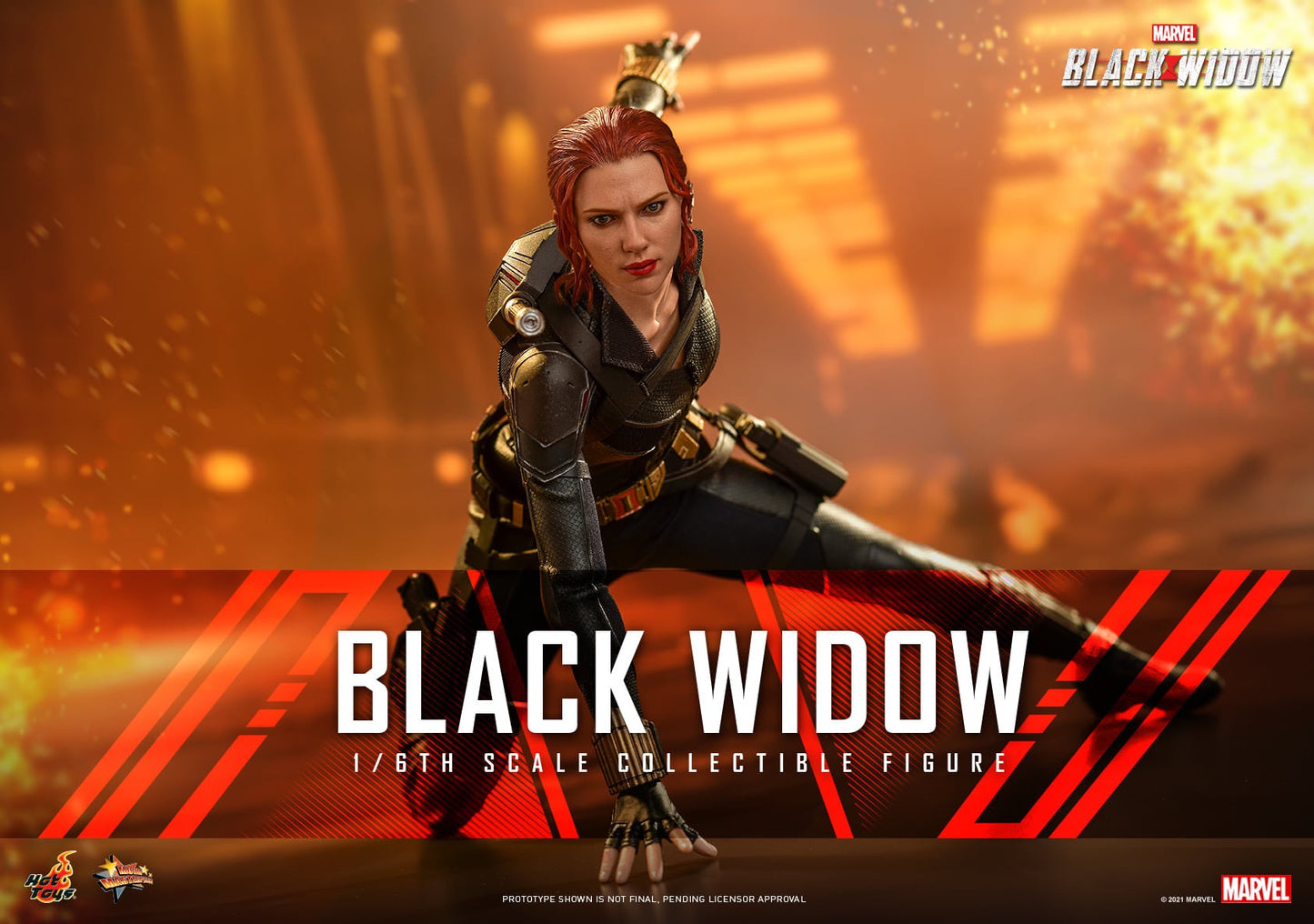 Hot Toys Black Widow - 1/6th scale Black Widow Collectible Figure (Regular Version) MMS603