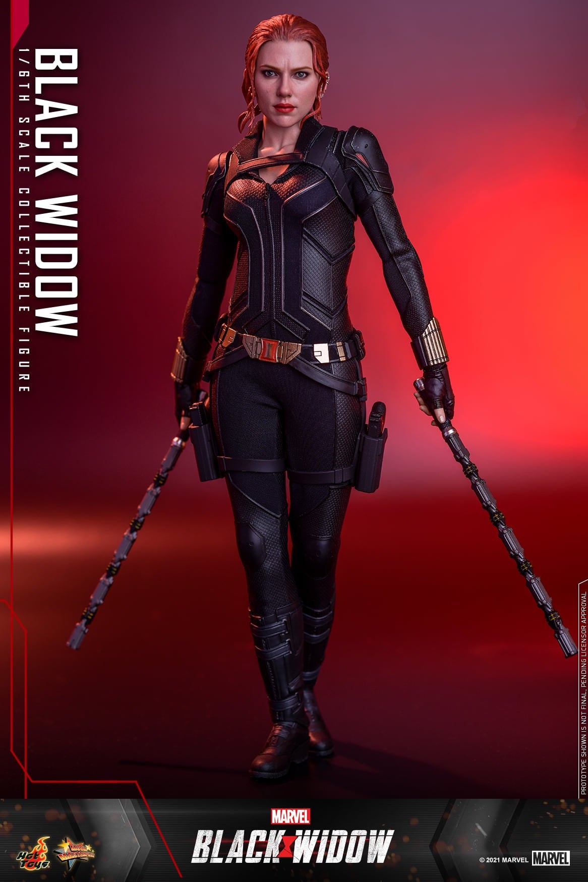 Hot Toys Black Widow - 1/6th scale Black Widow Collectible Figure (Regular Version) MMS603