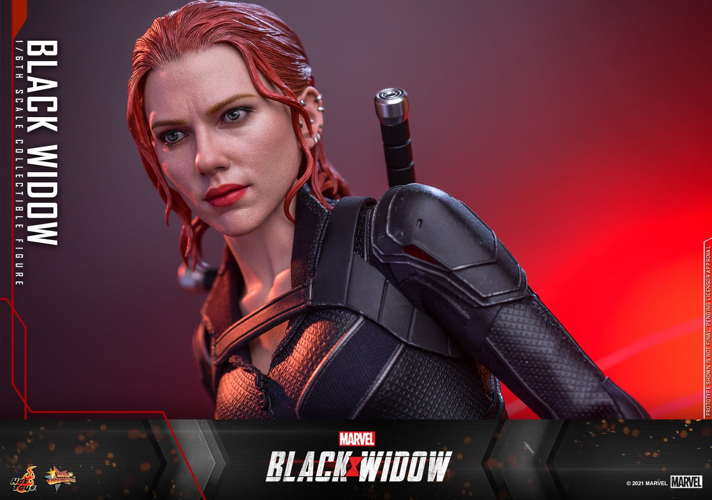 Hot Toys Black Widow - 1/6th scale Black Widow Collectible Figure (Regular Version) MMS603