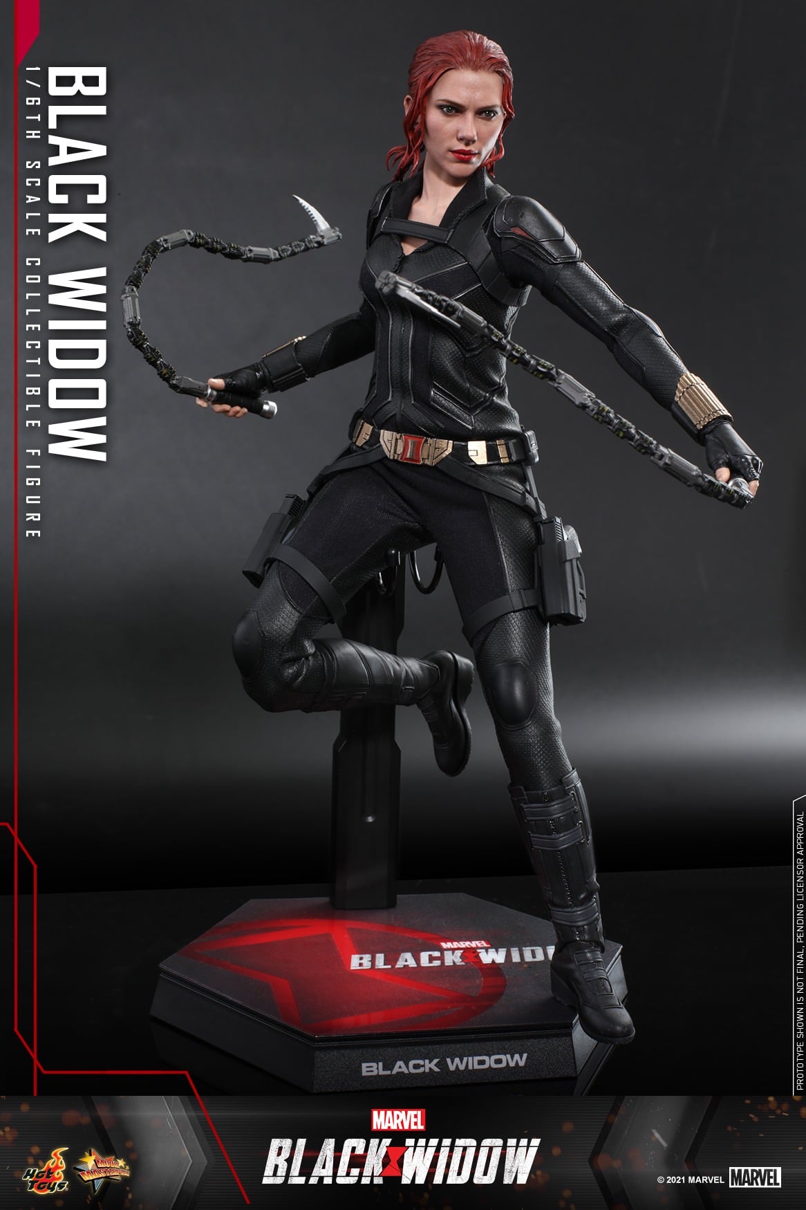 Hot Toys Black Widow - 1/6th scale Black Widow Collectible Figure (Regular Version) MMS603