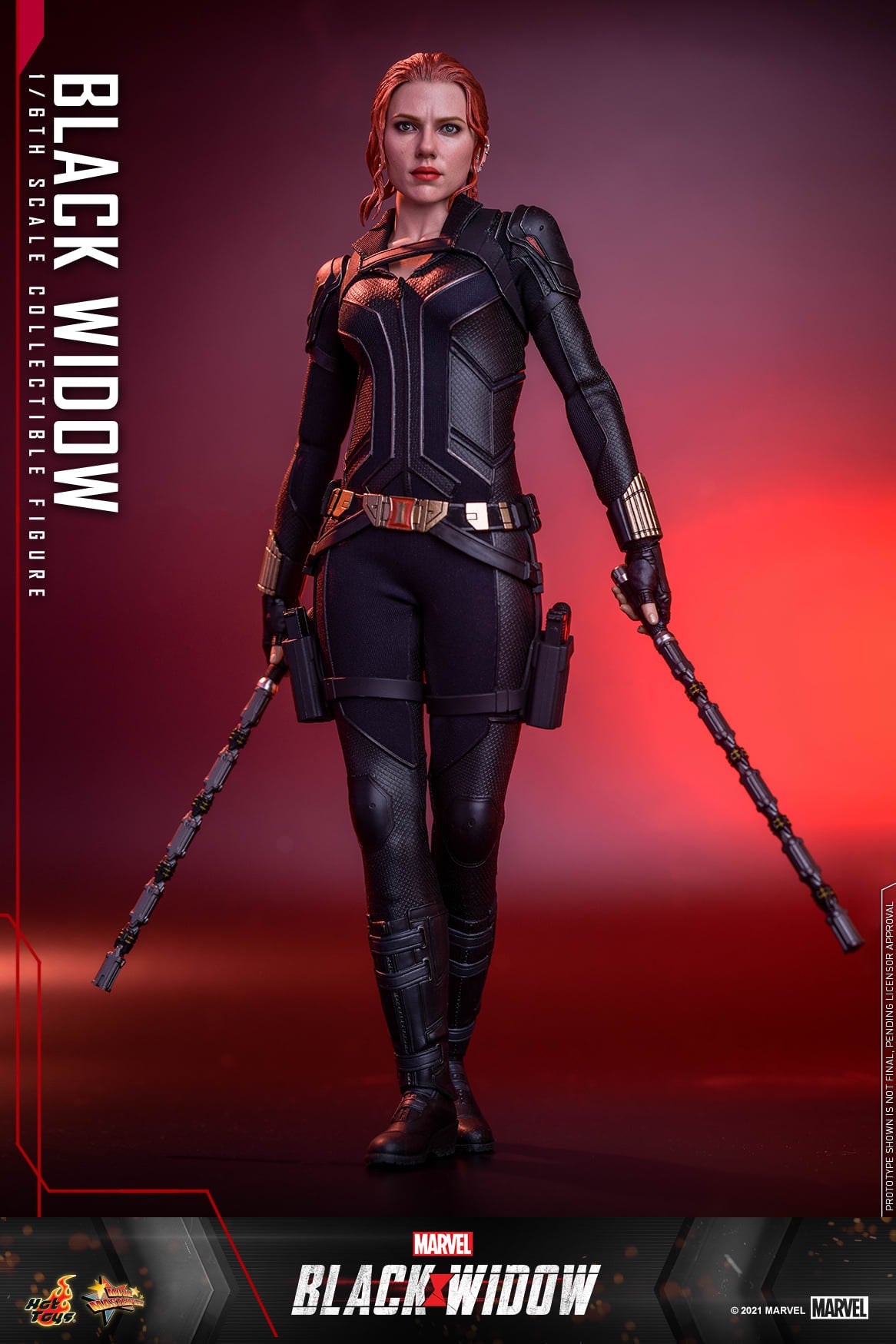 Hot Toys Black Widow - 1/6th scale Black Widow Collectible Figure (Regular Version) MMS603