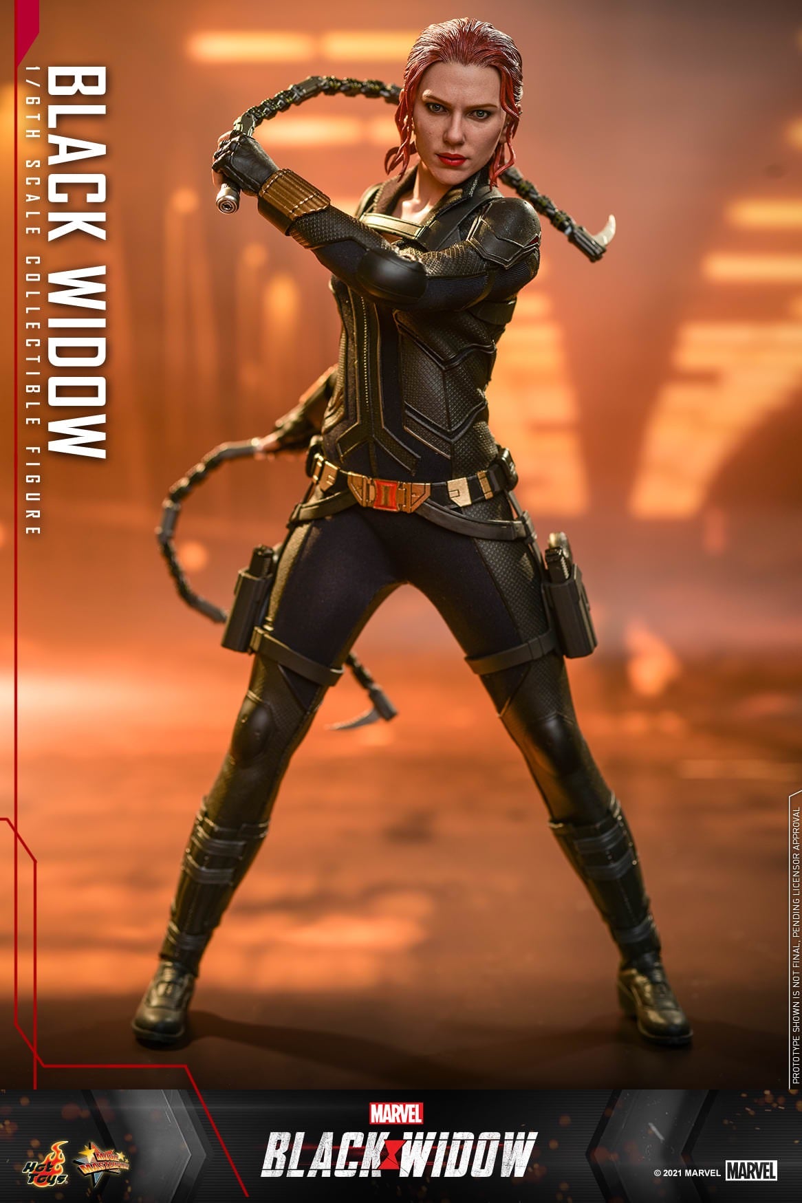 Hot Toys Black Widow - 1/6th scale Black Widow Collectible Figure (Regular Version) MMS603