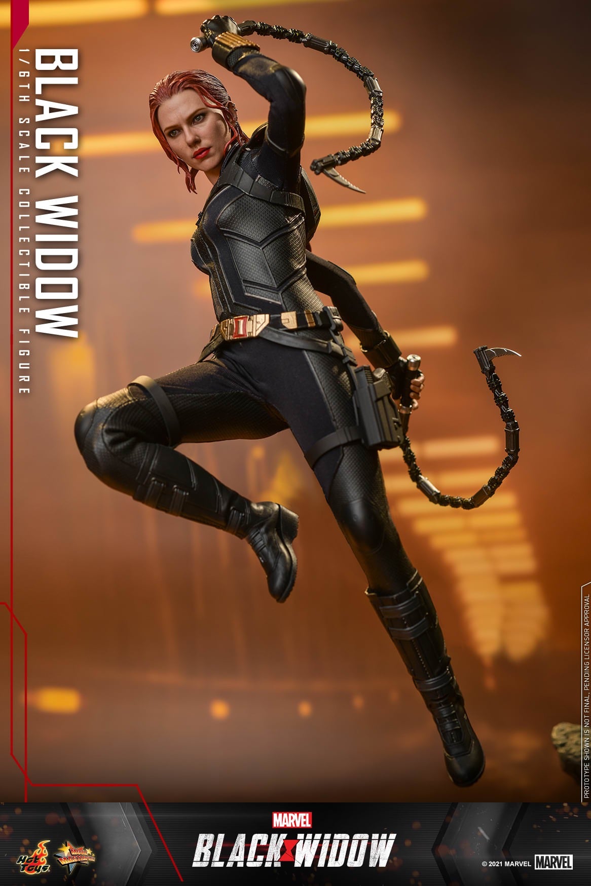 Hot Toys Black Widow - 1/6th scale Black Widow Collectible Figure (Regular Version) MMS603