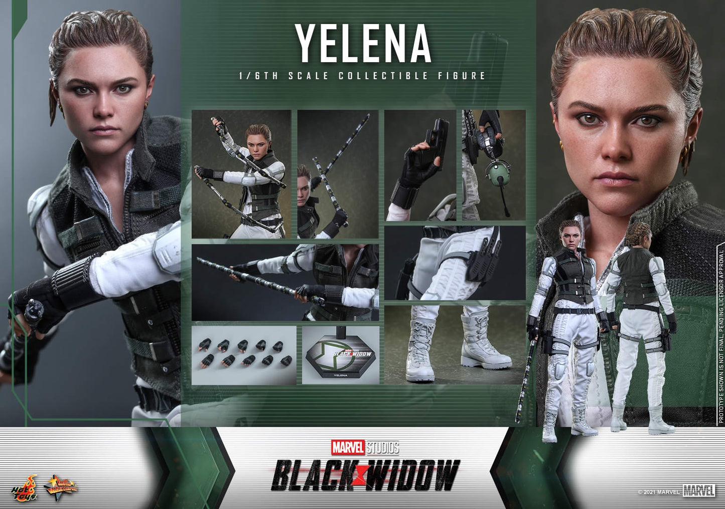 Hot Toys Black Widow - 1:6 Scale Yelena Collectible Figure MMS622