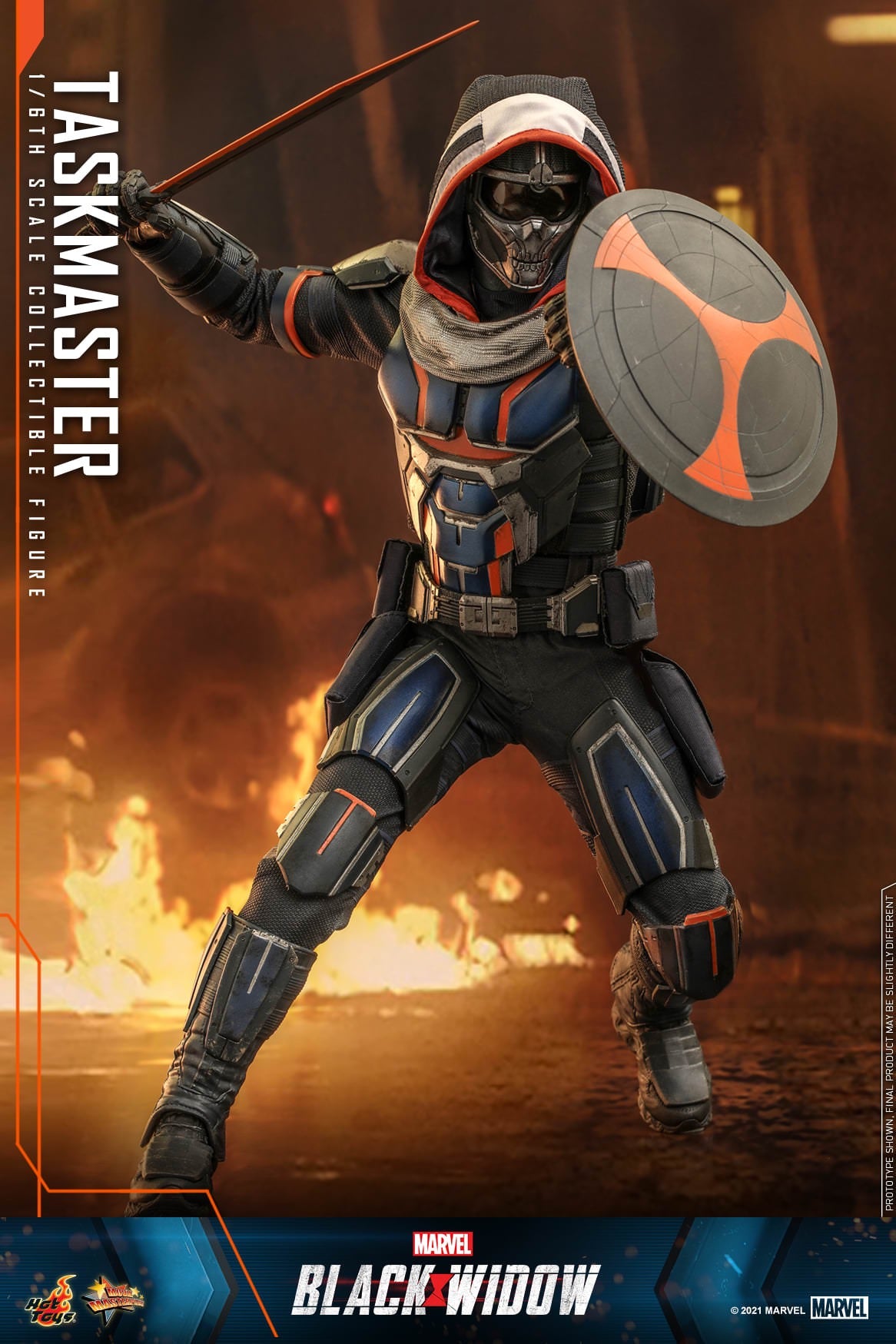 Hot Toys Black Widow - Taskmaster  1:6 Scale Collectible Figure MMS602