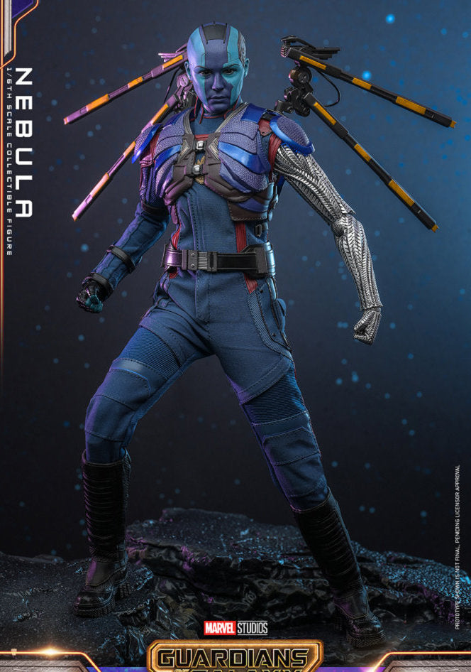 Hot Toys Guardians of the Galaxy Vol. 3 1:6th scale Nebula collectible figure MMS714 (Refurbished Items)