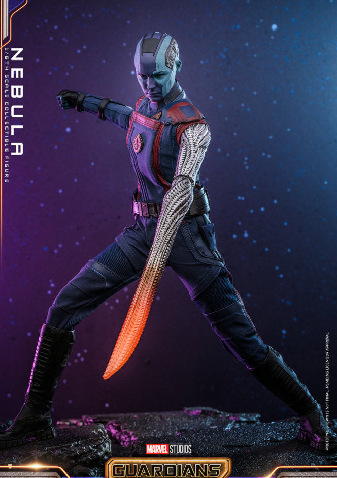 Hot Toys Guardians of the Galaxy Vol. 3 1:6th scale Nebula collectible figure MMS714 (Refurbished Items)