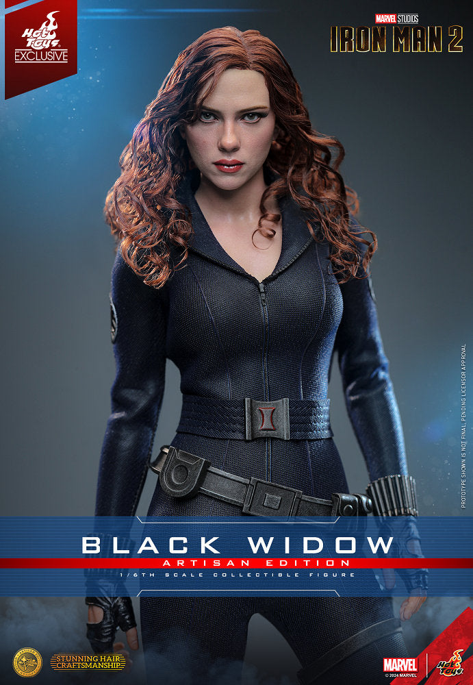 Hot Toys Iron Man 2 - 1:6 Scale Black Widow Collectible Figure (Artisan Edition)(Regular Edition)(Without An Iron Man Gauntlet With Two Interchangeable Hands) MMS757AE