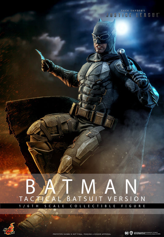 Hot Toys "Zack Snyder's Justice League" 1:6 Scale Batman (Tactical Batsuit Version) Collectible Figure TMS085