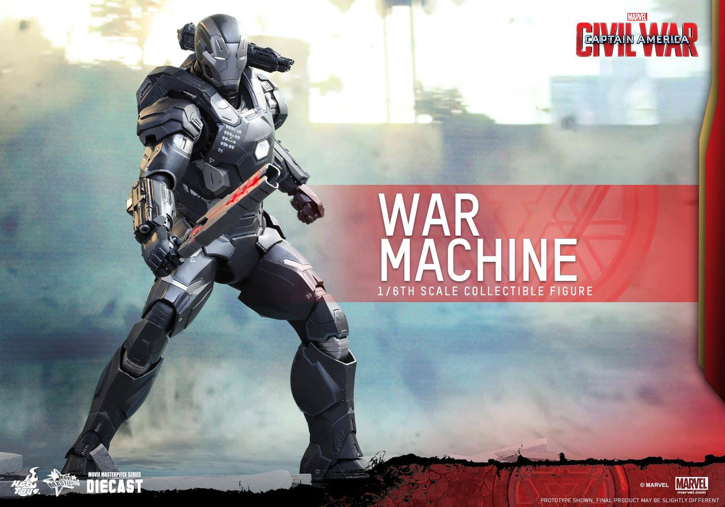 Hot Toys Captain Amercia Civil War War Machine Mark 3 MMS344D15