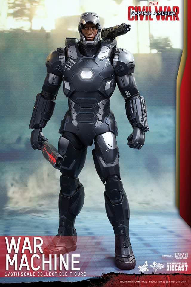 Hot Toys Captain Amercia Civil War War Machine Mark 3 MMS344D15