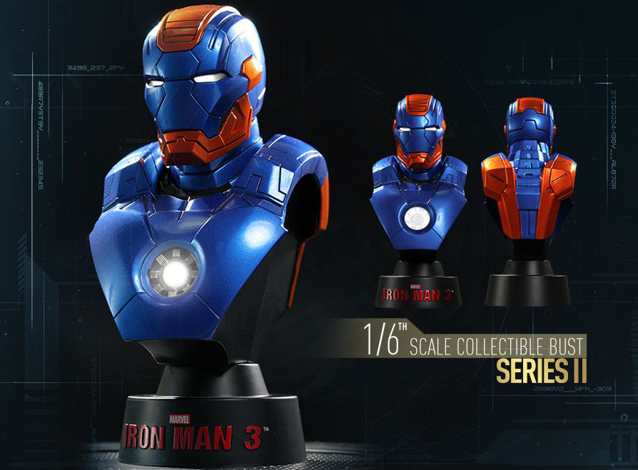 Hot Toys Iron Man 3 Collectible Bust Series II 1/6th Scale Collectible Bust