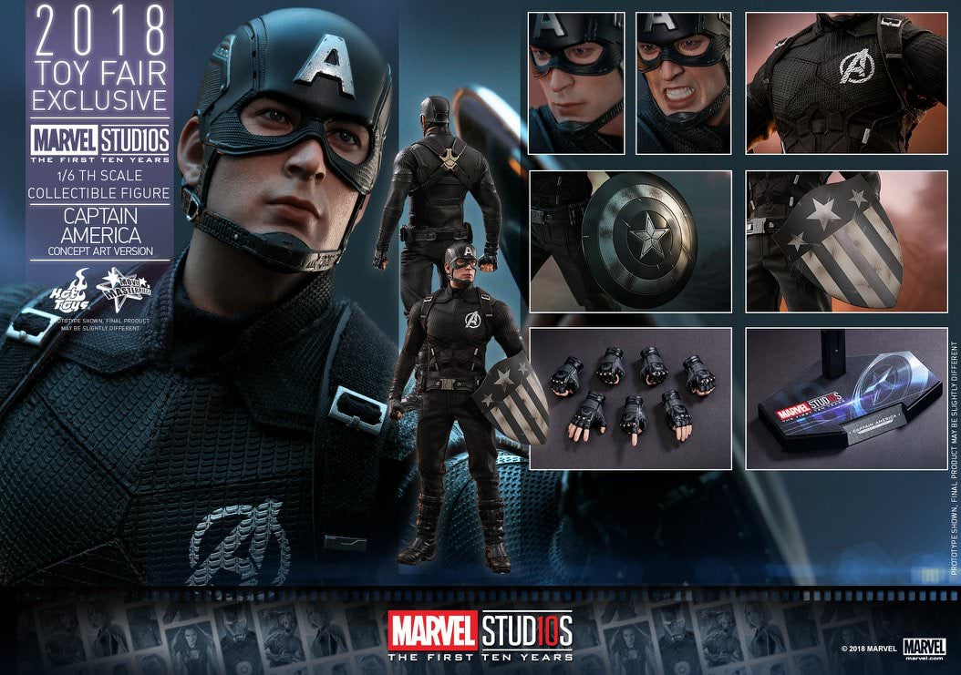 Hot Toys Captain America ( Concept Arts Version) MMS488