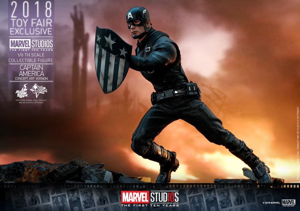 Hot Toys Captain America ( Concept Arts Version) MMS488