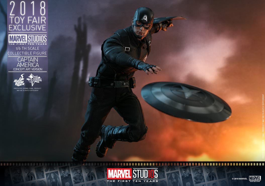 Hot Toys Captain America ( Concept Arts Version) MMS488