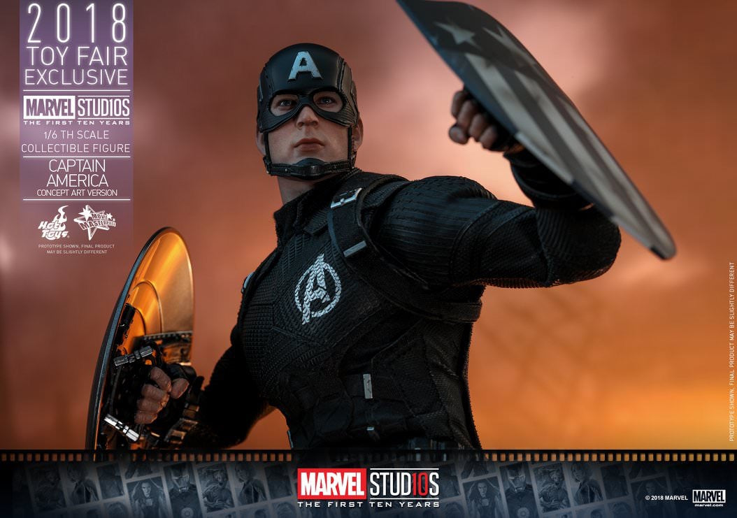 Hot Toys Captain America ( Concept Arts Version) MMS488