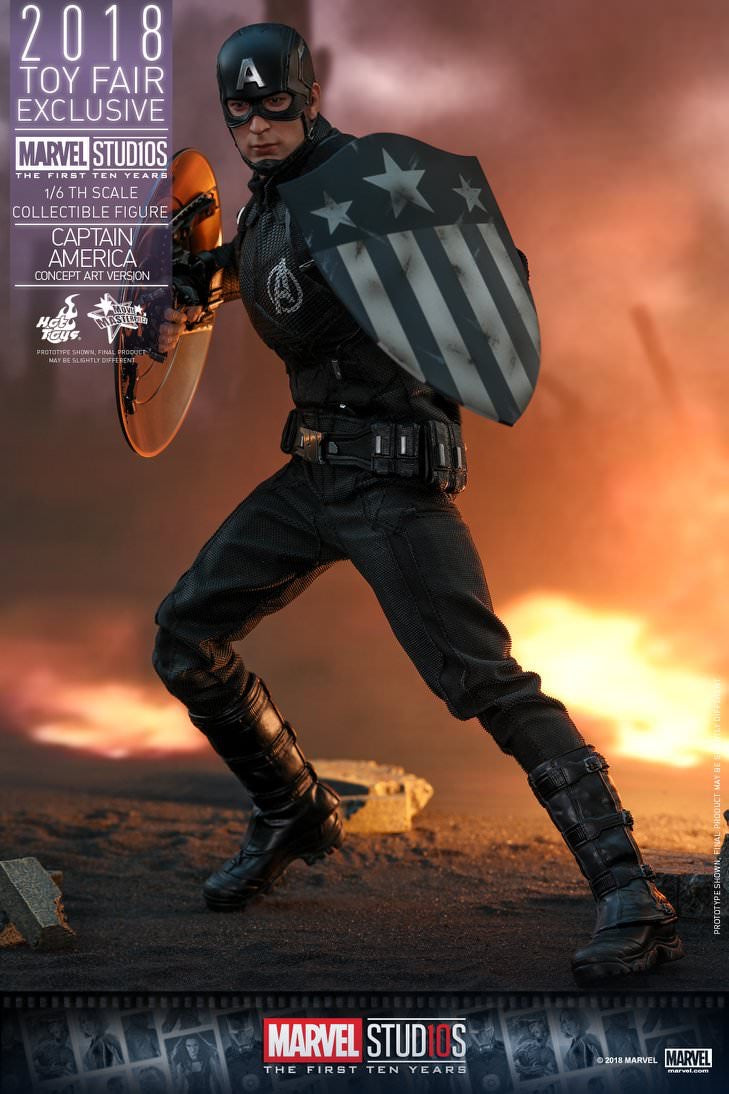 Hot Toys Captain America ( Concept Arts Version) MMS488