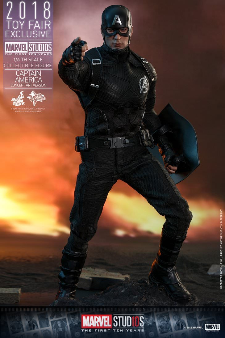 Hot Toys Captain America ( Concept Arts Version) MMS488