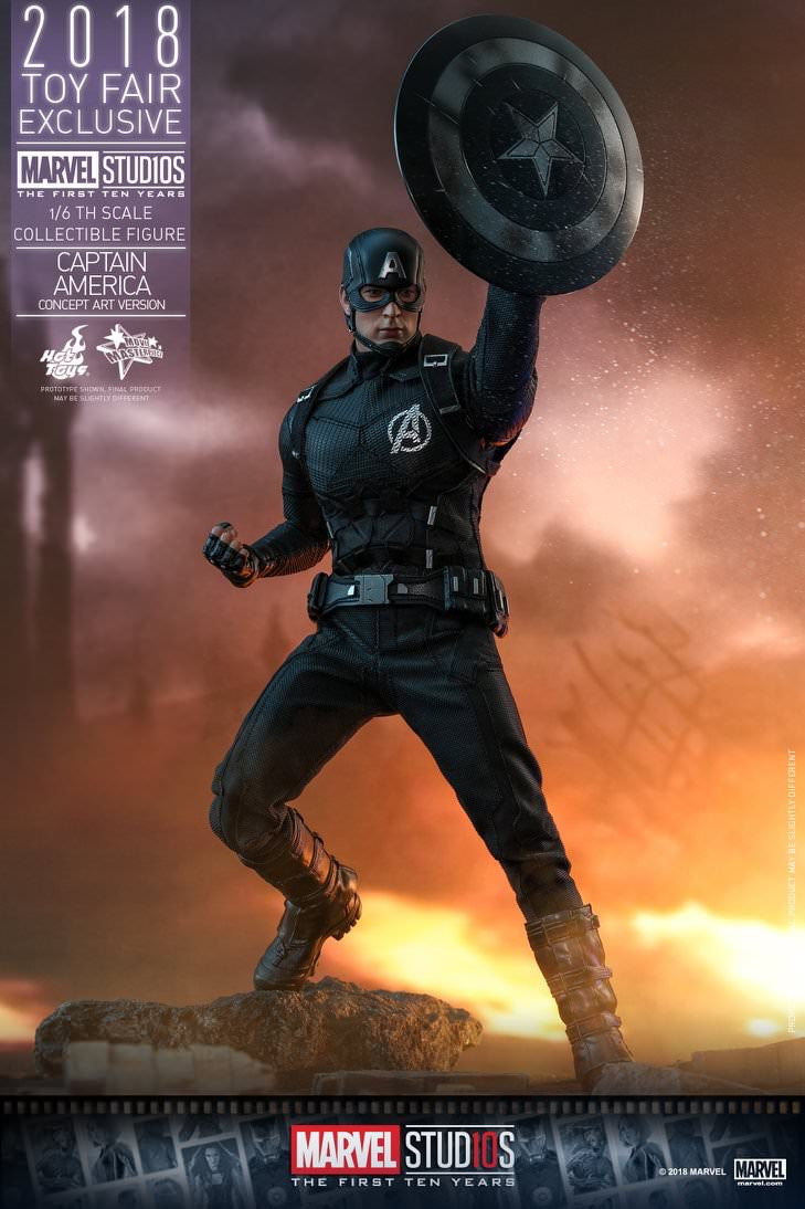 Hot Toys Captain America ( Concept Arts Version) MMS488