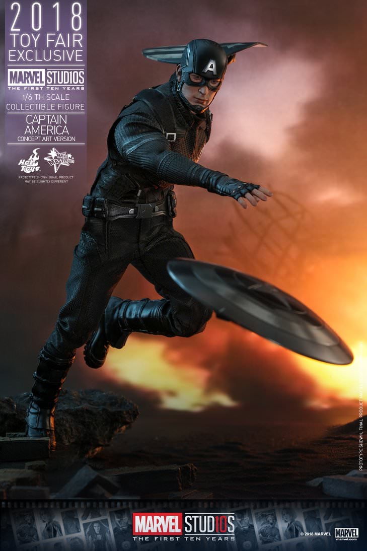 Hot Toys Captain America ( Concept Arts Version) MMS488